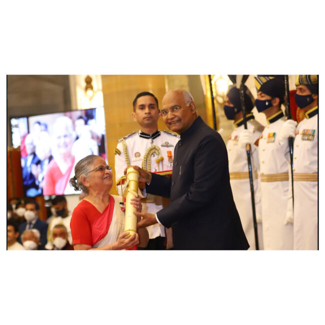 Padma Shri Award 2022- Founder Trustee Dr. Lataben Desai